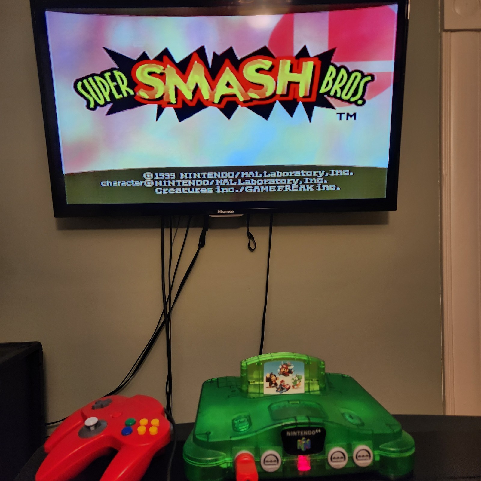 4 In 1 Multi Game – Nintendo 64 – Smash Bros, Mario Kart, Mario 64, Yoshi Story