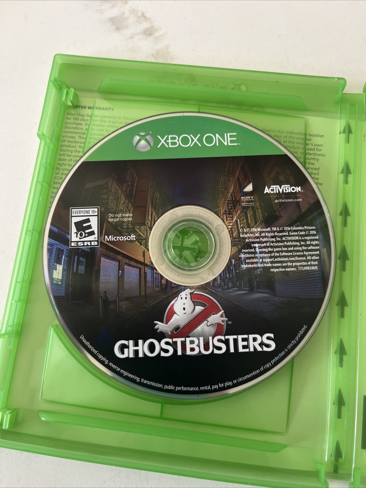 XBOX ONE Ghostbusters The Video Game Remastered (Xbox One, 2019) TESTED & WORKS!