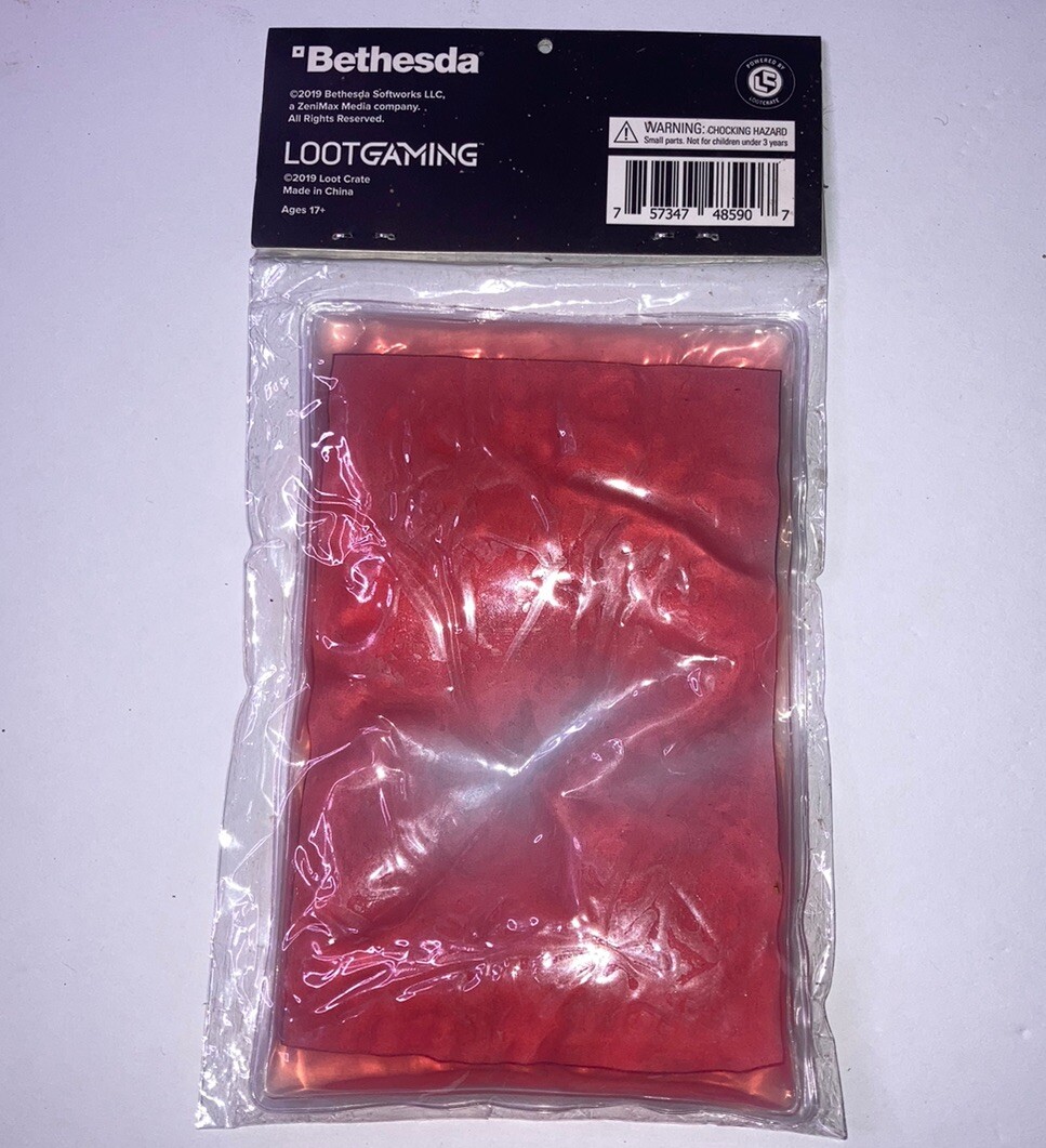 Doom Blood Ice Pack Set from Lootcrate Loot Crate Bethesda New NIP