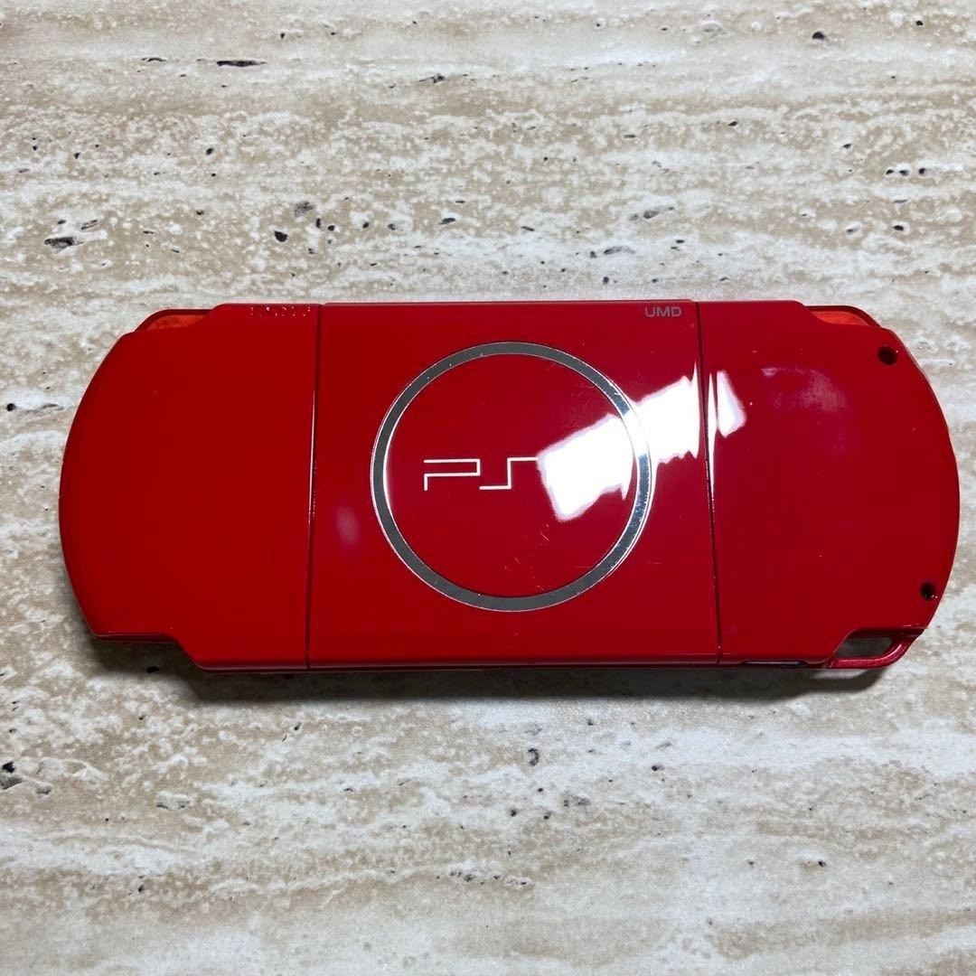 Sony PSP 3000 Value Pack Black Red Near Mint Complete 6722