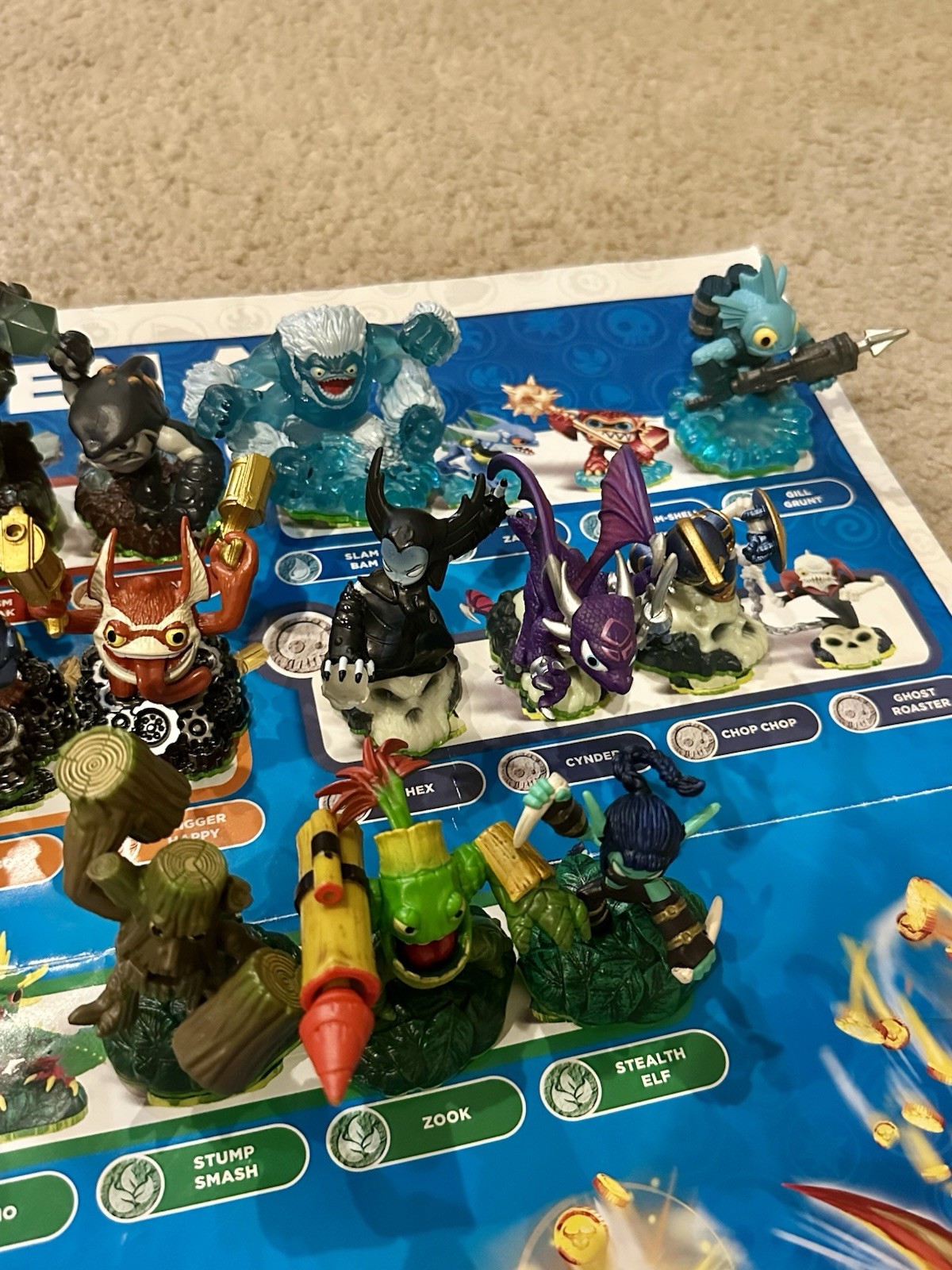 Skylanders Spyro’s Adventure Figure Lot – 3 FIGURES FOR $30