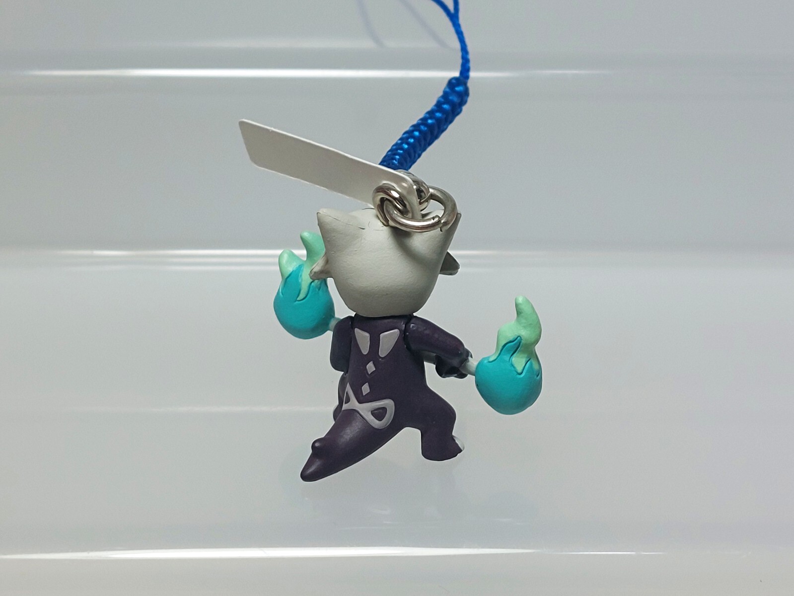 Alolan Marowak Garagara Pokemon Netsuke Mascot Figure Strap T-ARTS 2017 0.8in