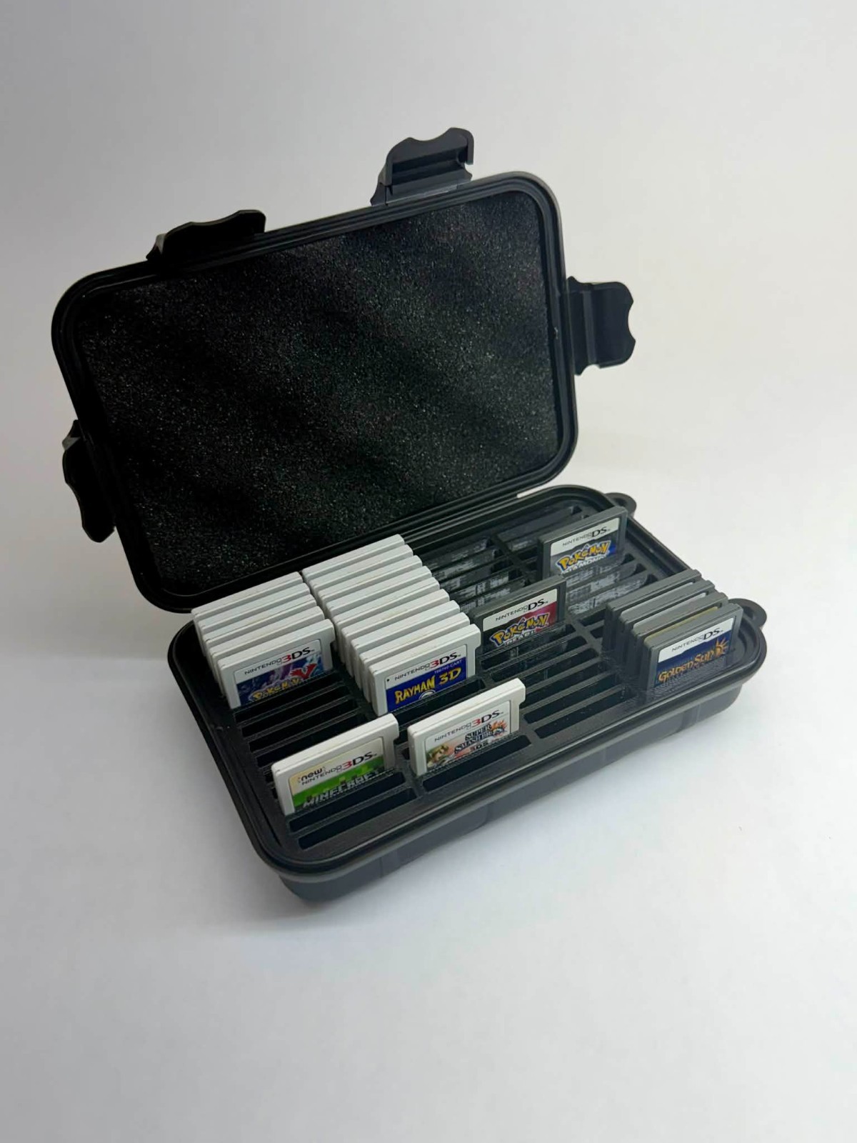 Compact Nintendo DS 3DS Cartridge Case 56 Game Storage Holder