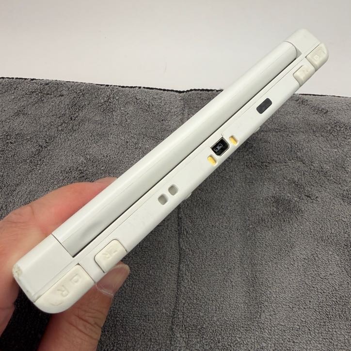【Excellent5】Nintendo NEW 3DS LL XL Pearl White System Used Game Console From JP