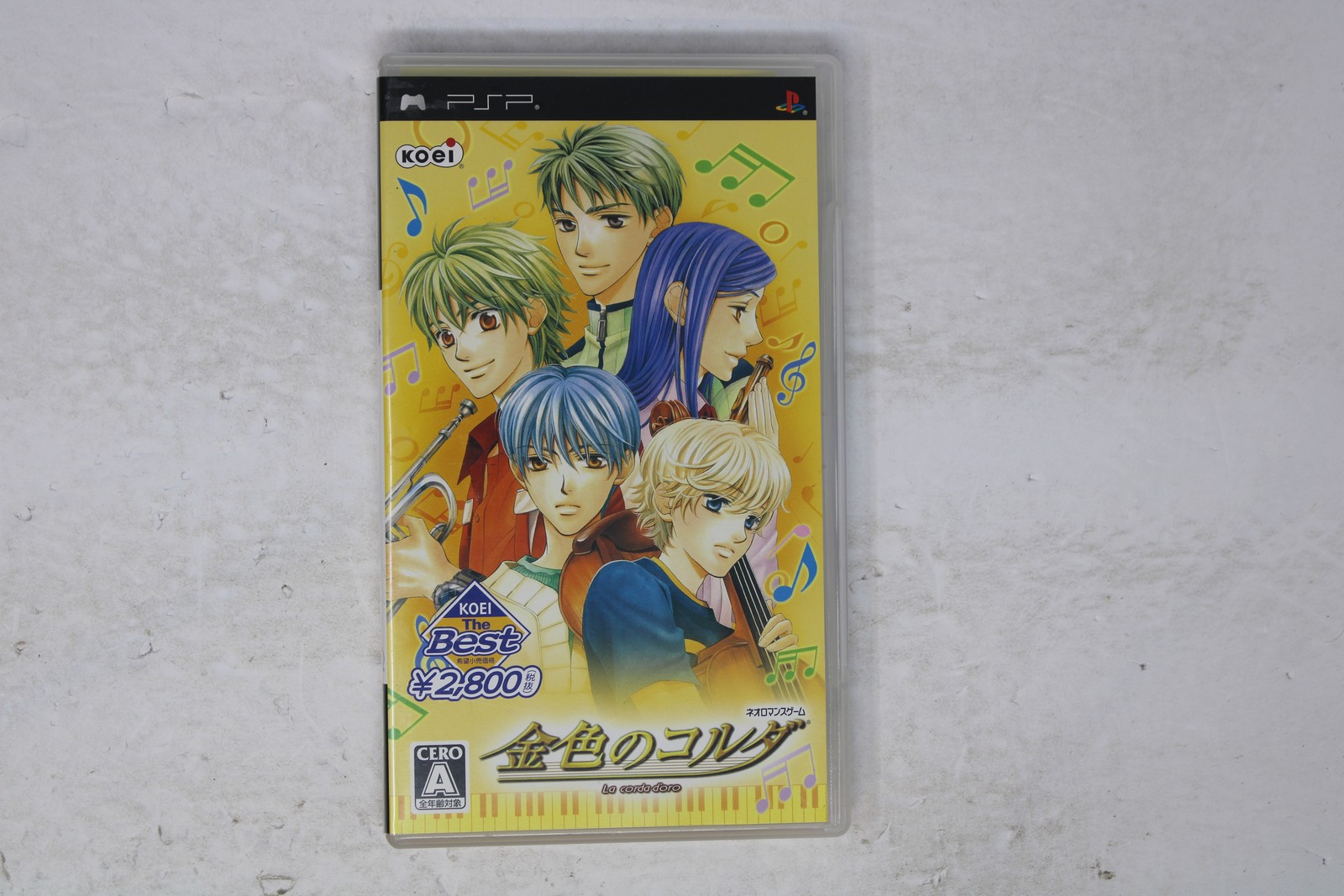 Kin’iro no Corda PSP (JPN) (Region Locked)