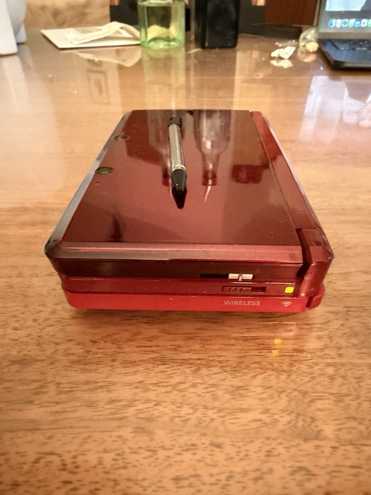 Nintendo 3DS Flame Red (Charger/Stylus/5 Games Included)