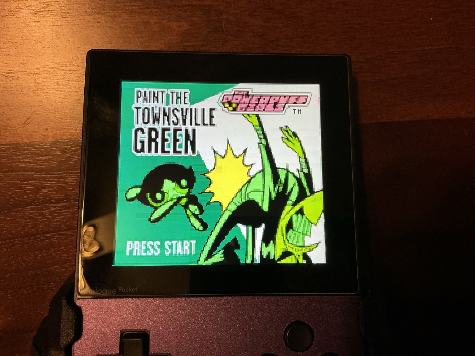 Powerpuff Girls: Paint the Townsville Green Nintendo Game Boy Color Tested