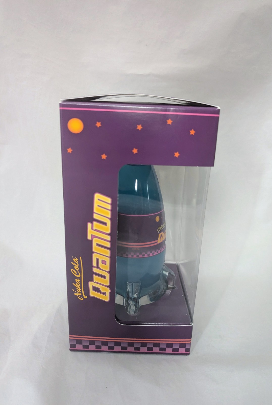 Fallout Nuka Cola Quantum Jones Soda Glass Rocket Bottle Limited Edition