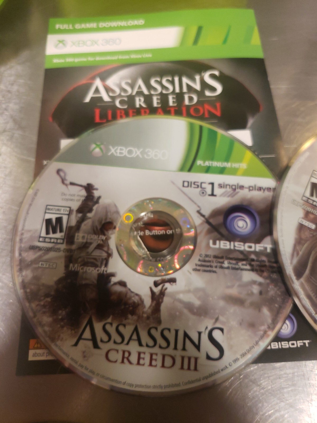 Assassin’s Creed The Americas Collection NOT SURE IF LIBERATION CODE is USED