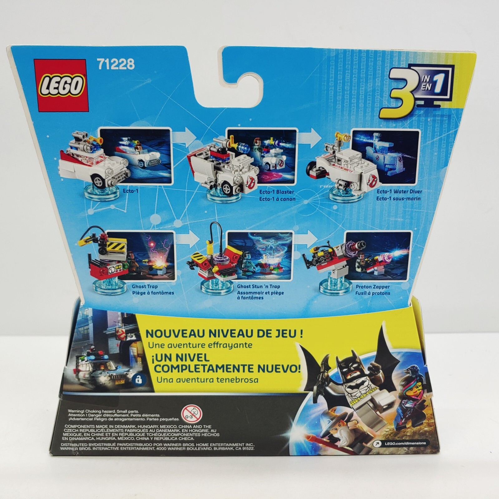 Lego 71228 Dimensions Ghostbuster Level Pack New Sealed Peter Venkman Ecto-1