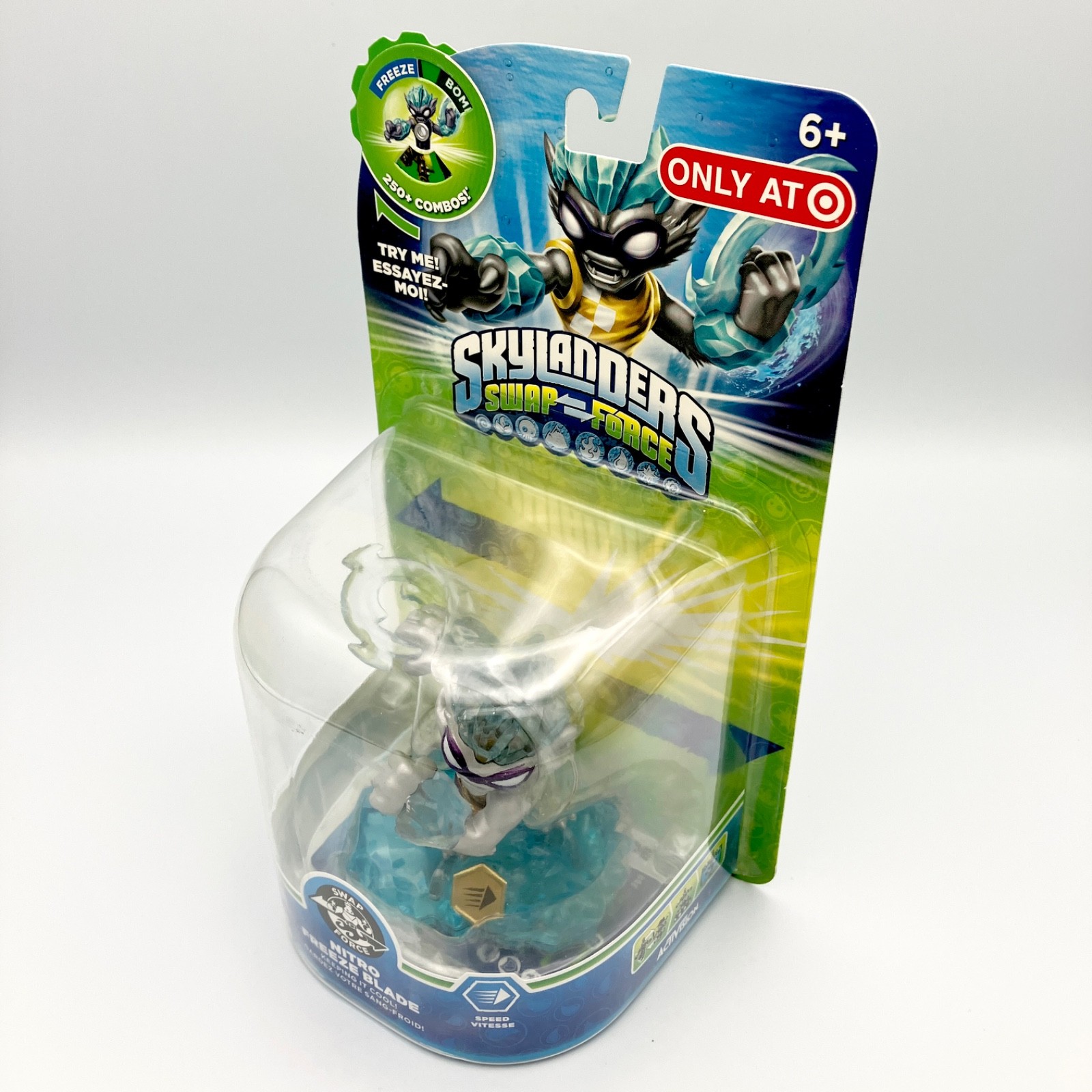 Skylanders Swap Force Nitro Freeze Blade Target Exclusive Figure NEW SEALED