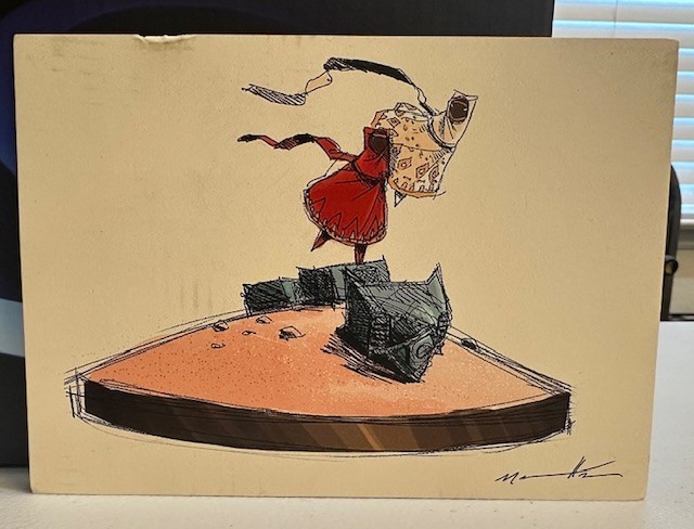 Journey Statue – PlayStation – Rare Internal Sample!