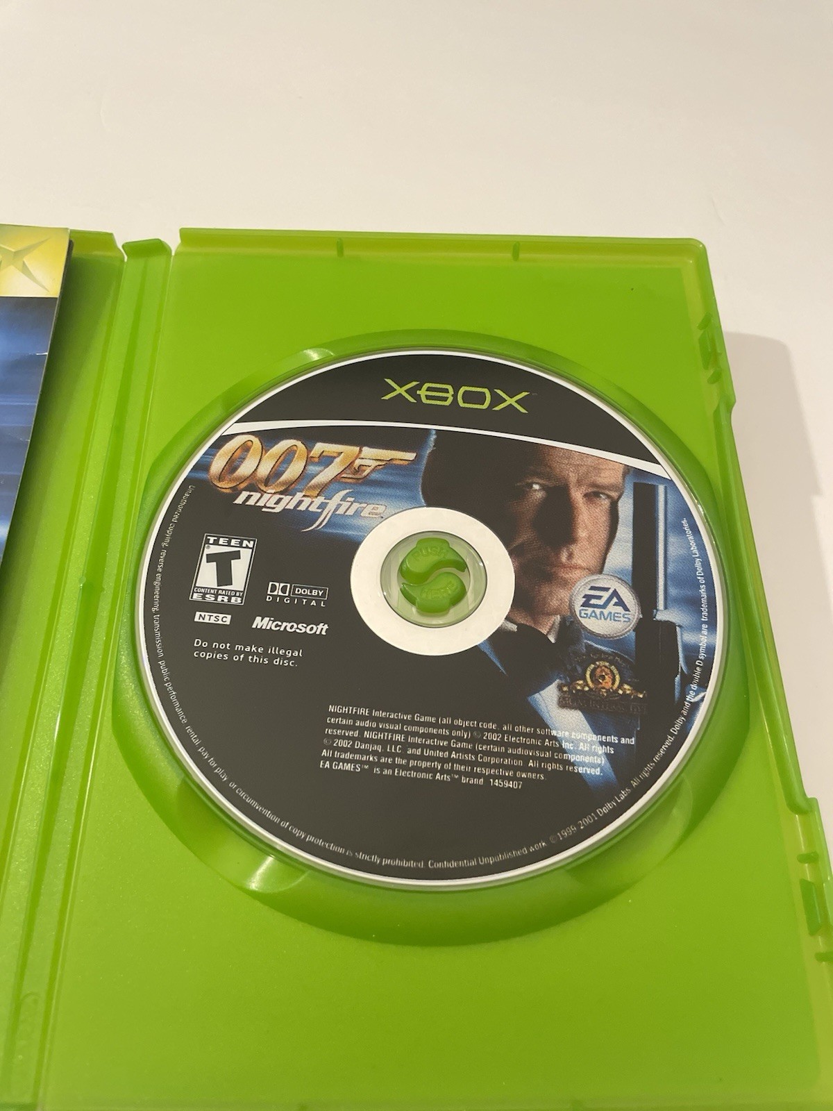 James Bond 007 Nightfire Original Xbox Game Pre Owned w/ Manual Tested Clean!