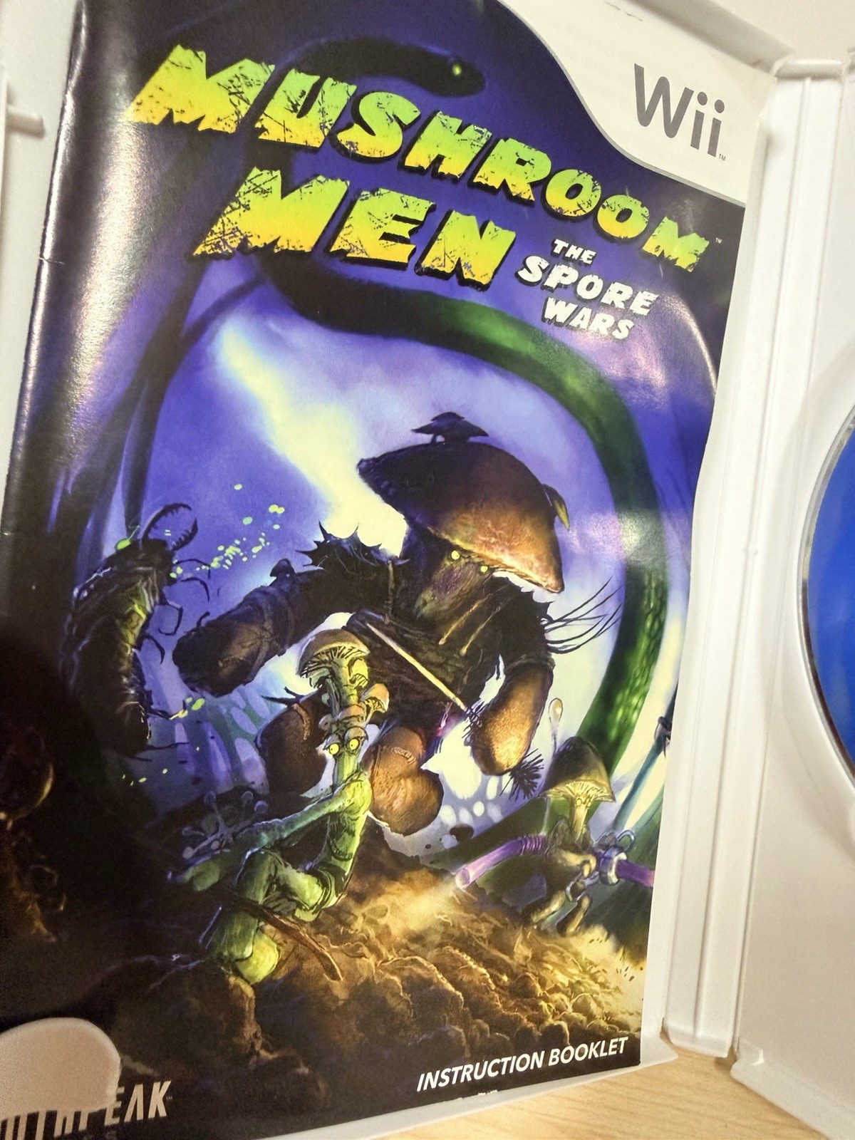 Mushroom Men: The Spore Wars (Nintendo Wii, 2008) CIB