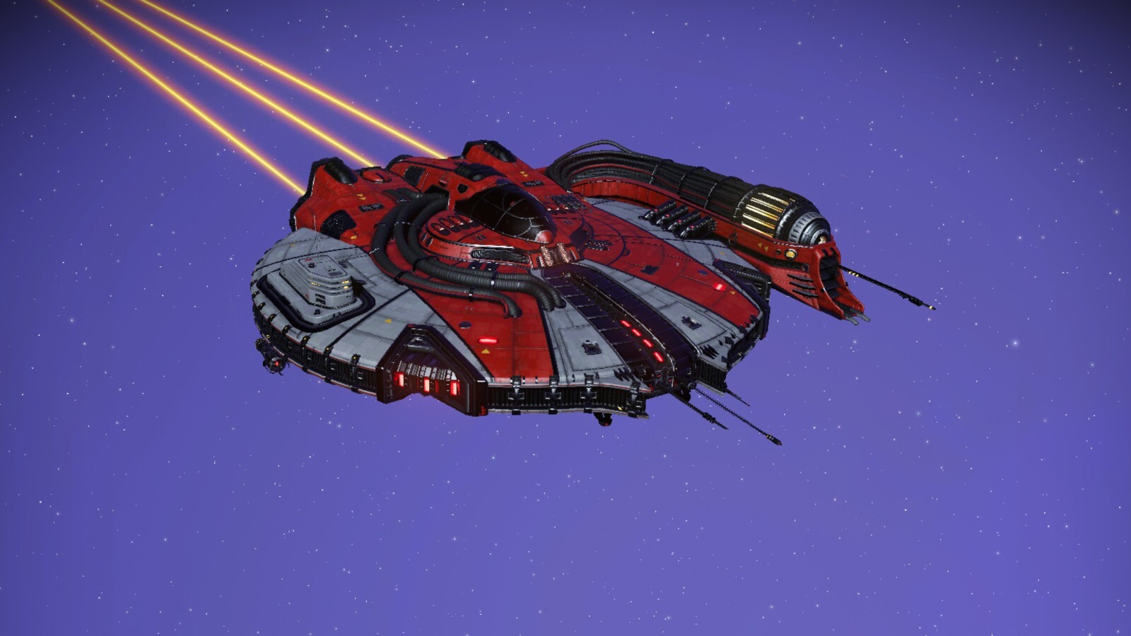 Boundary Herald – Cursed Expedition ship + Upgrades and Storage – No Man’s Sky
