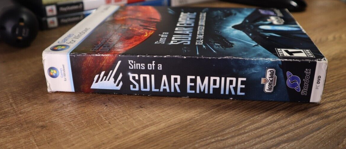 Sins of a Solar Empire (PC) COMPLETE WITH SLIPCOVER KEY Game of the Year Edition