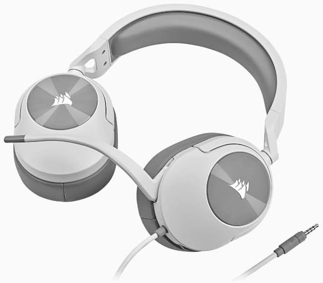 Corsair HS55 Surround Wired Gaming Headset — White