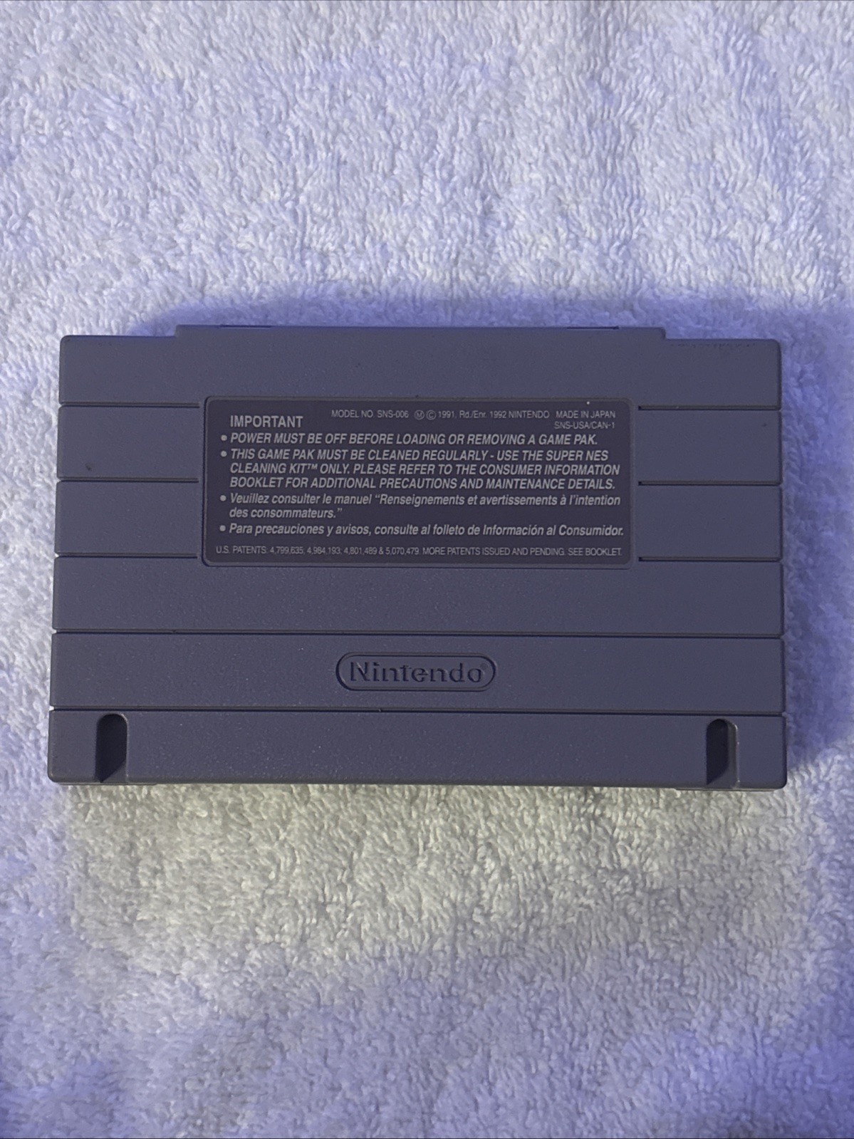 Ren & Stimpy Show: Time Warp (Super Nintendo SNES) – Works