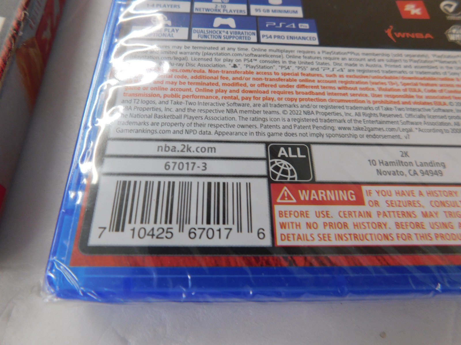 NBA 2K23 Michael Jordan Edition PlayStation 4 PS4 game *NEW IN BOX SEALED*