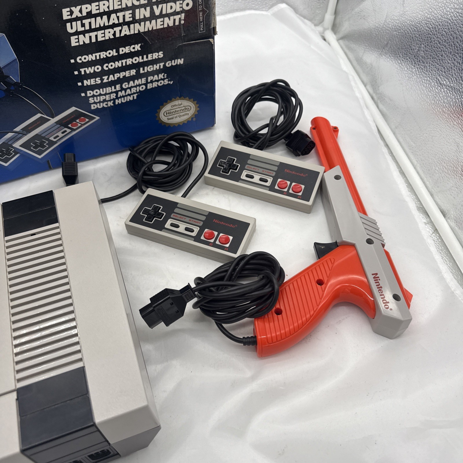 Nintendo NES Action Set console Boxed Mint Condition