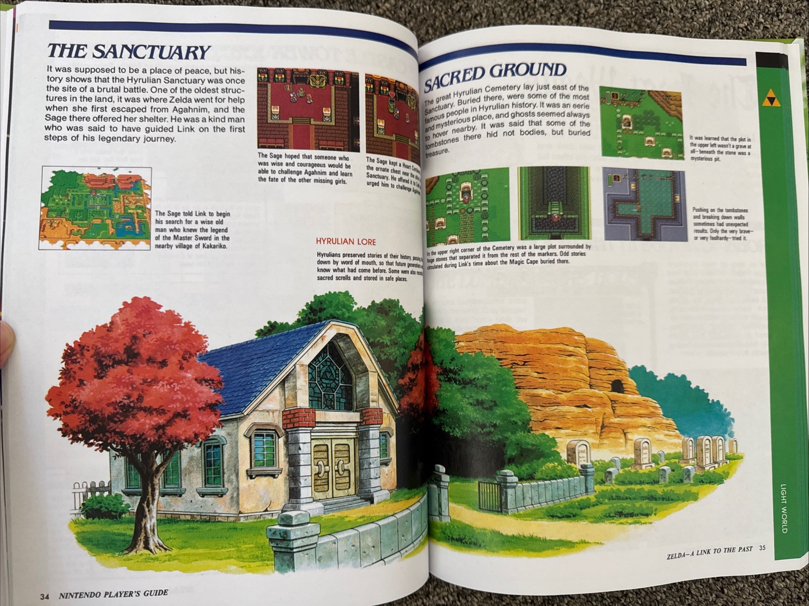 The Legend of Zelda: A Link to the Past Strategy Guide HardcoverCopy MatteFinish