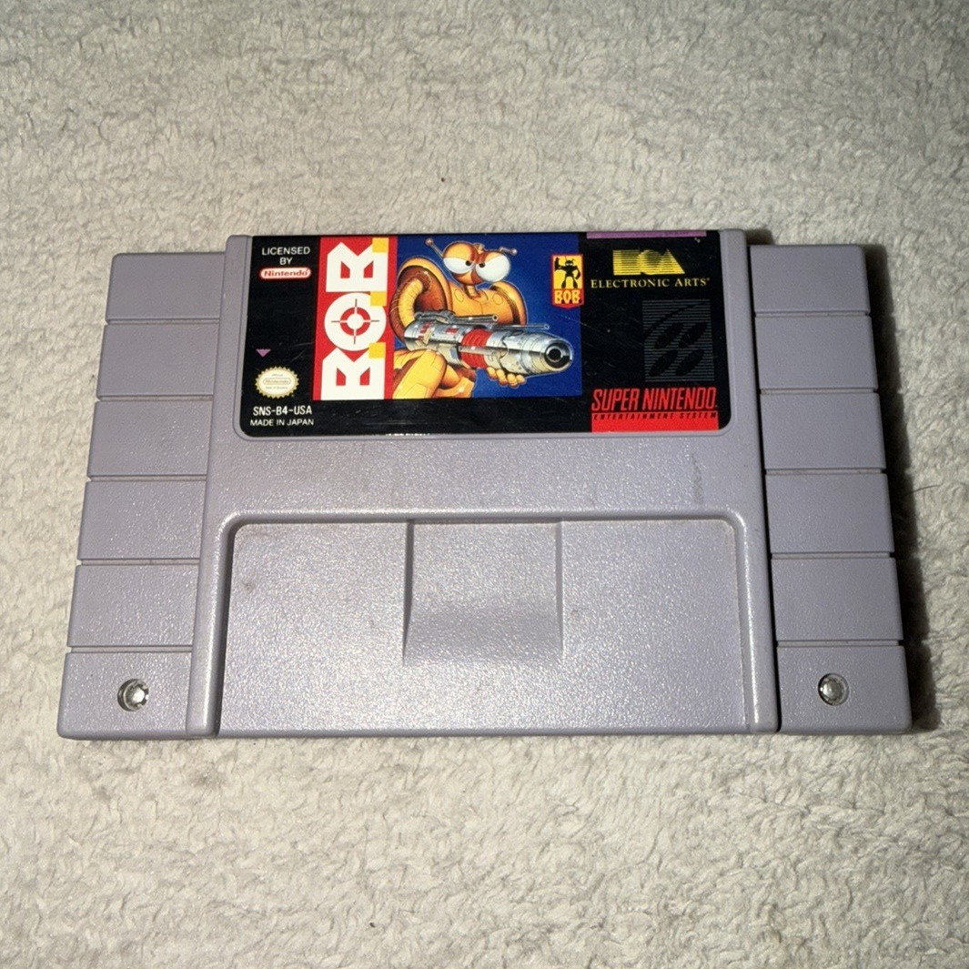 Electronic Arts B.O.B. Nintendo SNES Game Cartridge Only NTSC-U/C (US/CA)