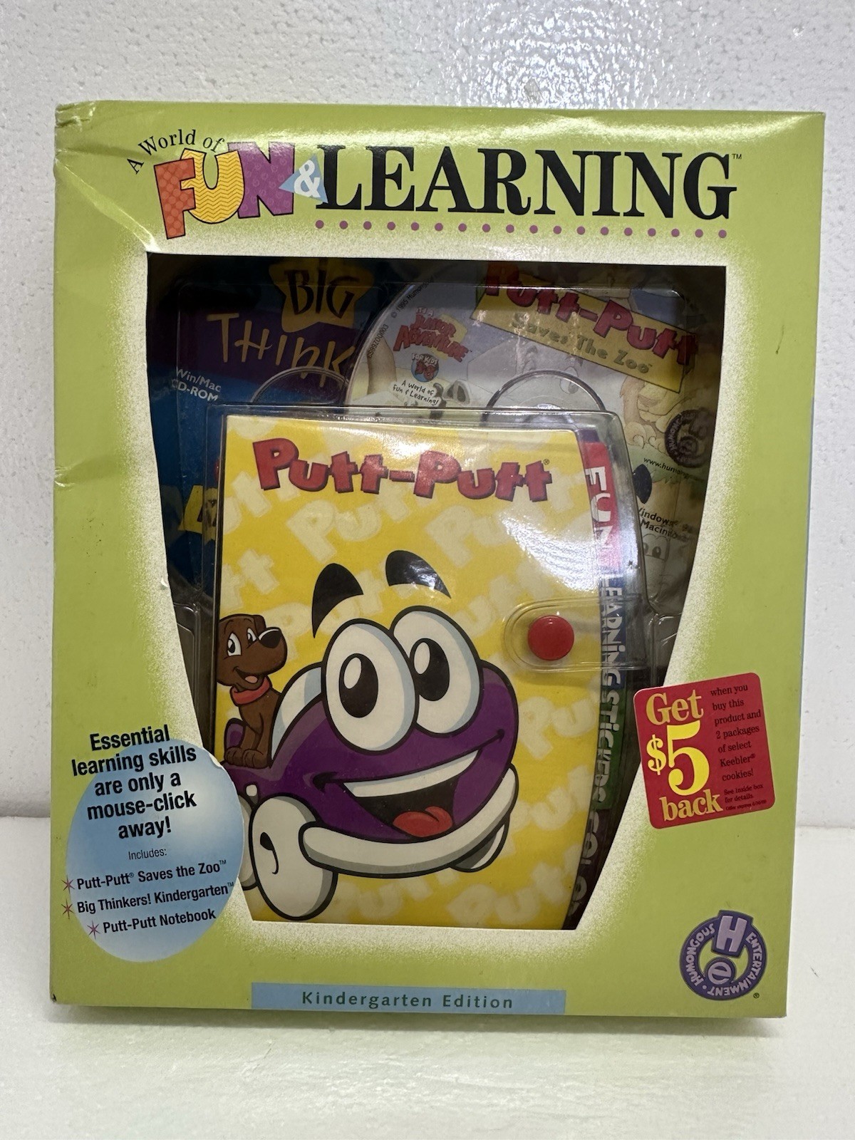 World of Fun & Learning: Kindergarten Edition (Windows/Mac, 2000)