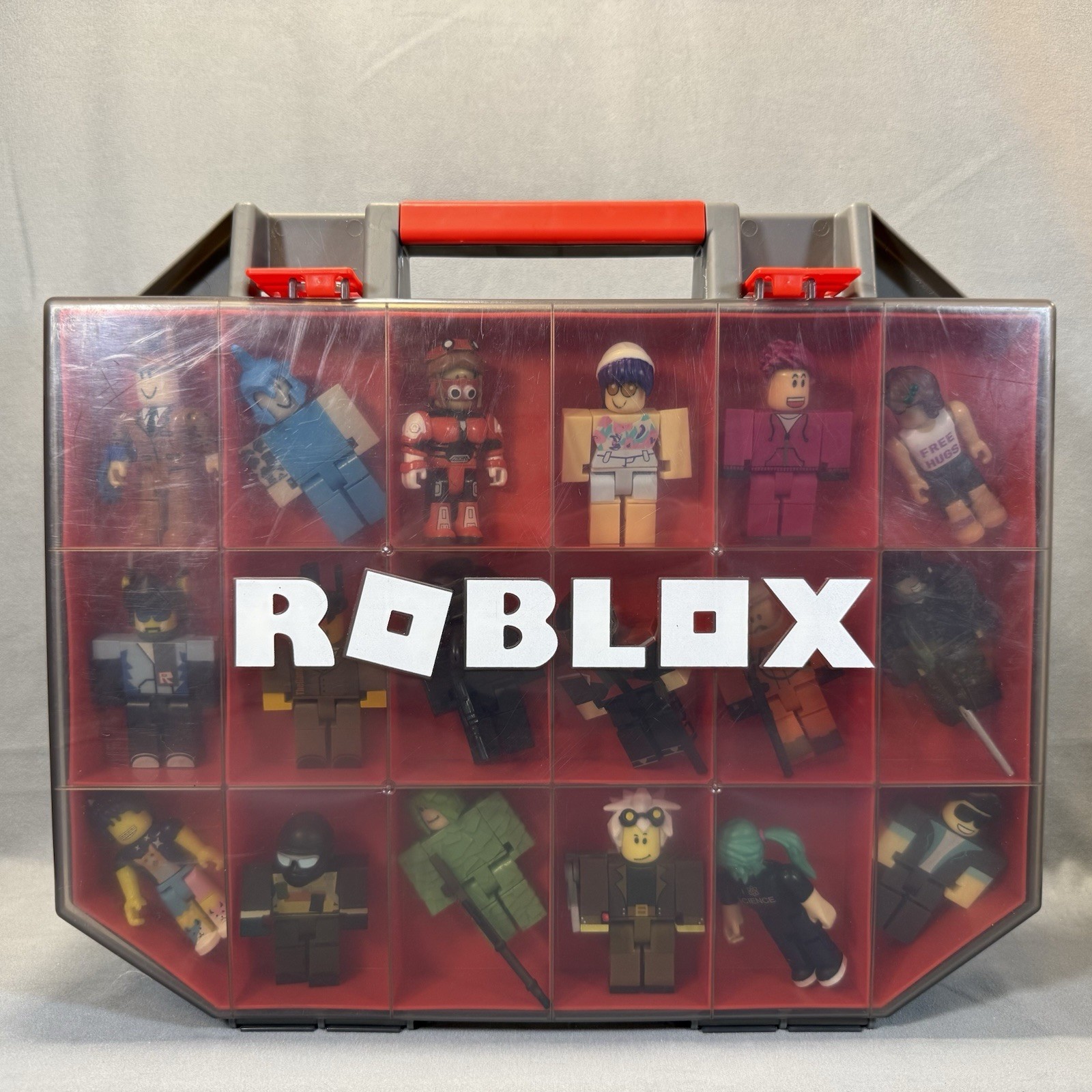 Roblox Lot of 38 Figurine/Figures, Weapons, Took Kit Case Toys Accessories OG