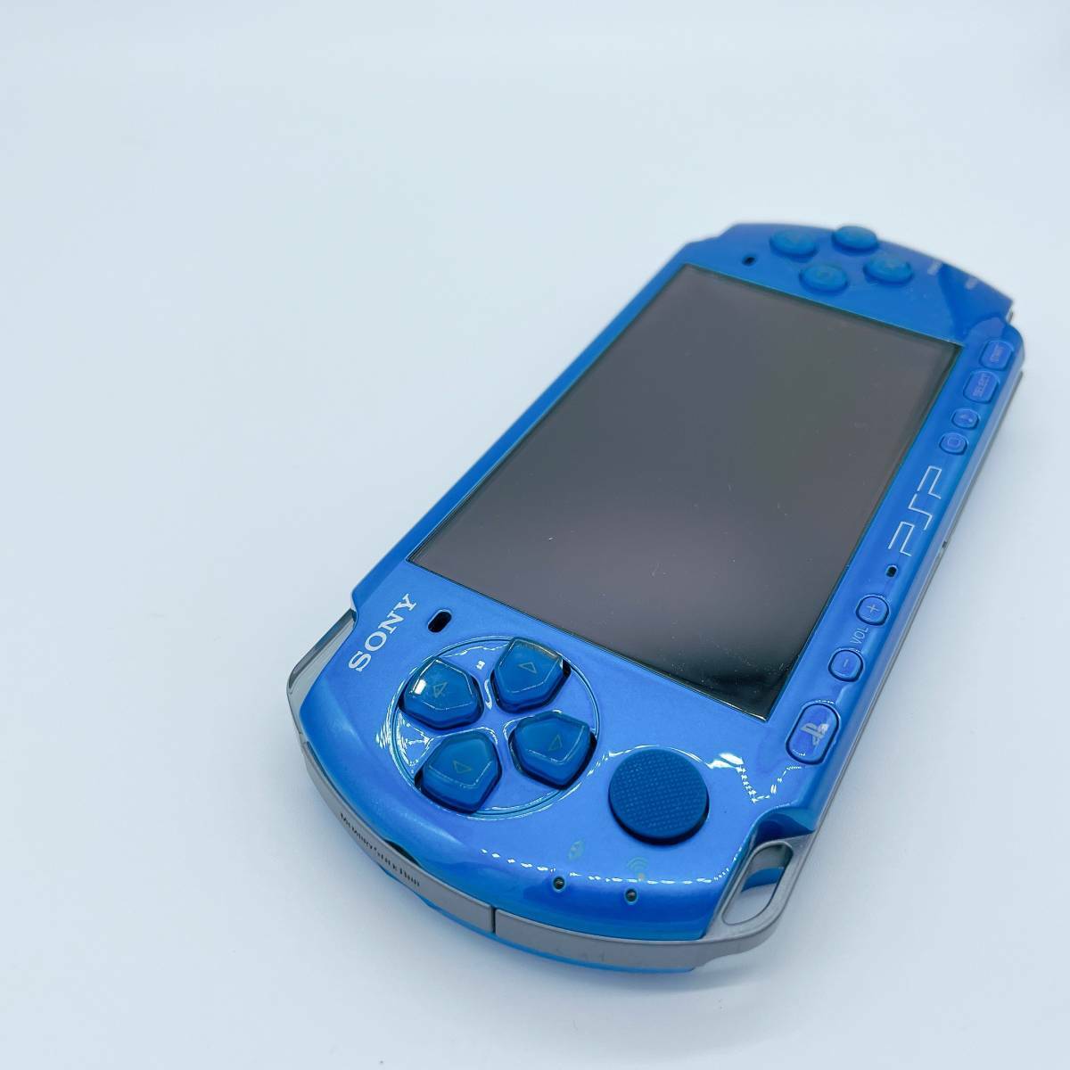 Sony PlayStation portable PSP-3000VB Vibrant Blue Console charger Japan Exc