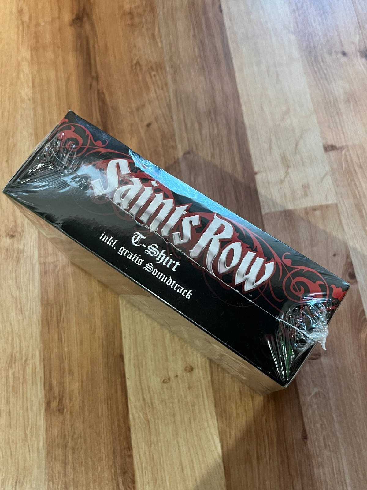 SEALED Saints Row 1 2006 Box Set Soundtrack And Shirt XXL Germany Exclusive RARE