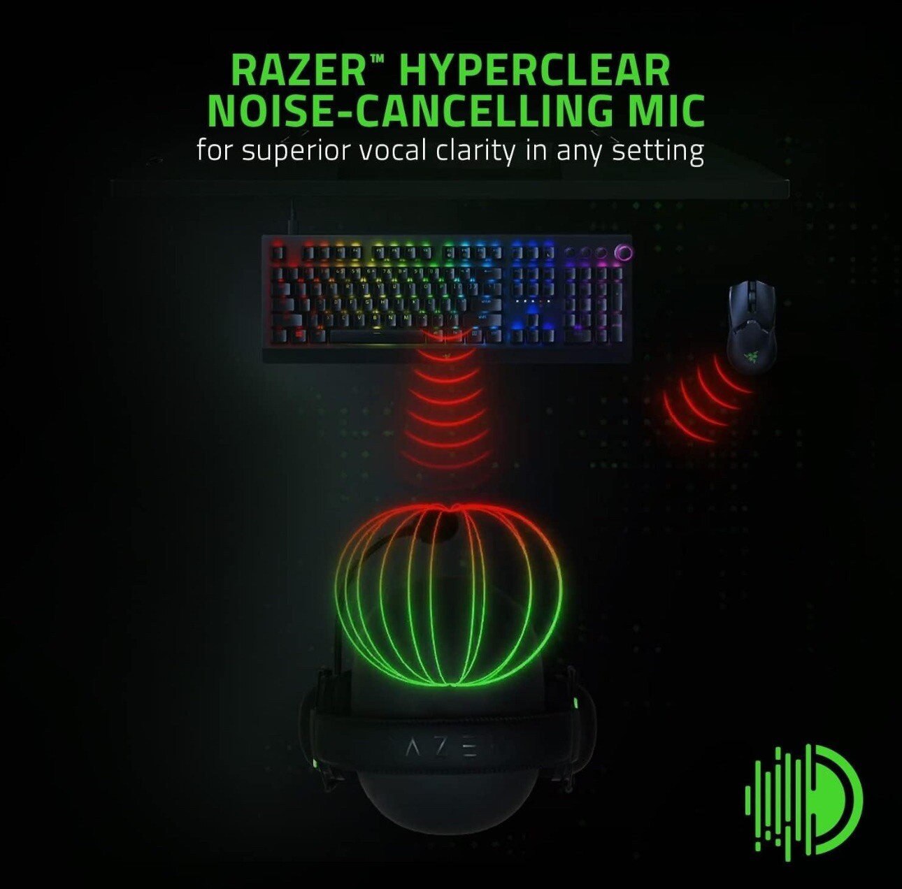 Razer Blackshark V2 X Black Over the Ear Gaming Headset
