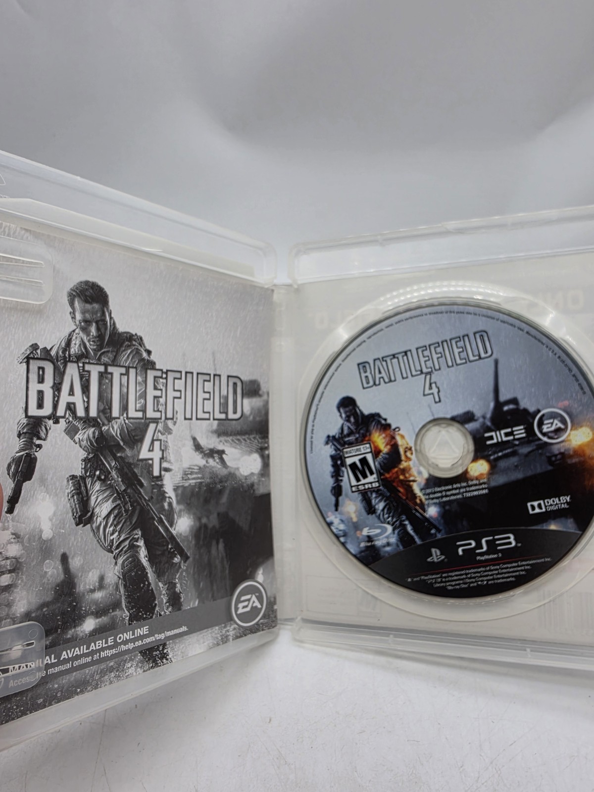Battlefield 4 PS3 Playstation 3 Complete Video Game Cib Mint Tested