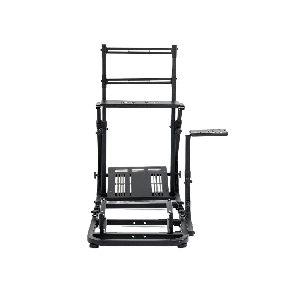 Adjustable Racing Wheel Cockpit Stable Driving Simulator Stand for Gaming