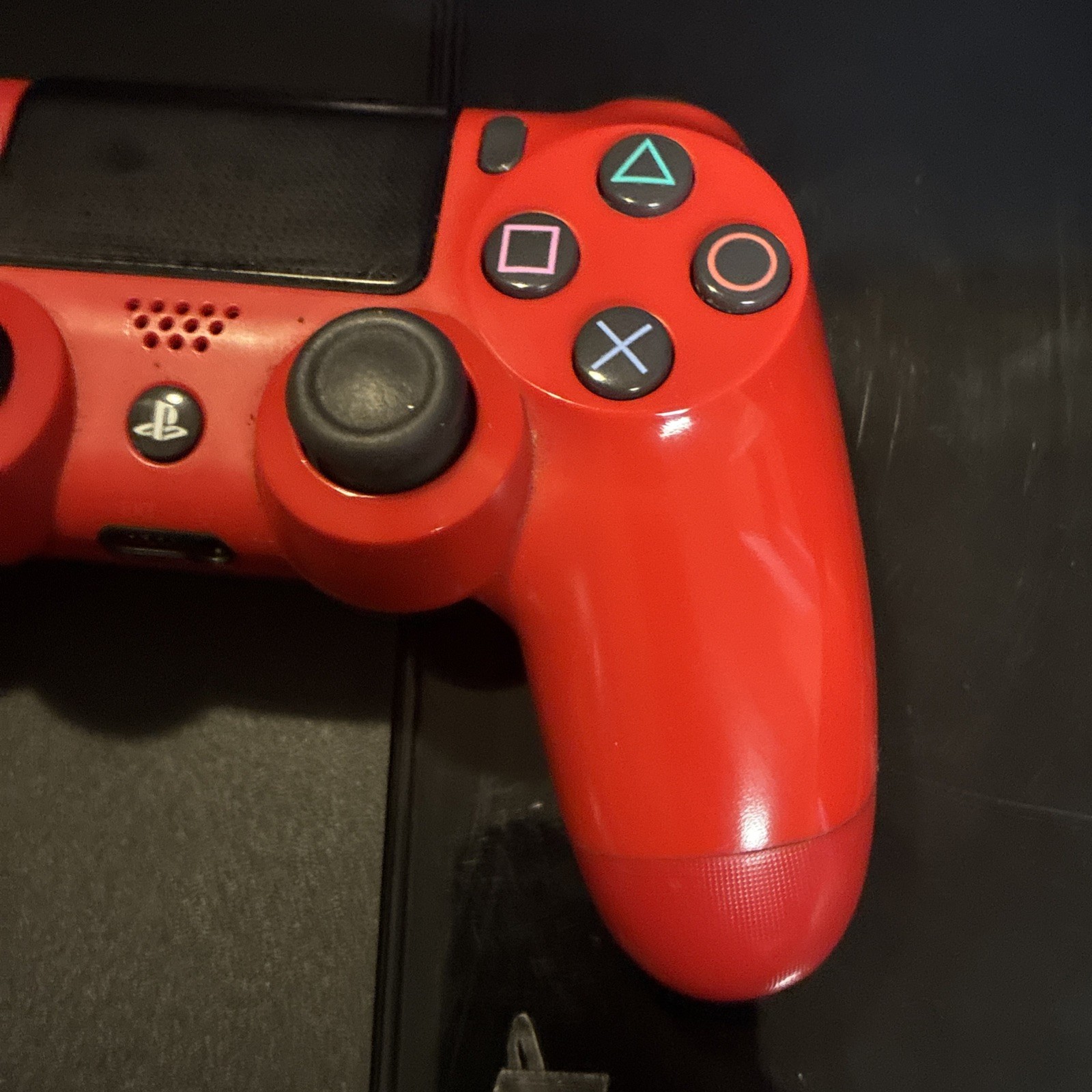 Sony PlayStation 4 CUH-1115A Upgraded 500GB SSHD W/ Red Controller HDMI Bundle