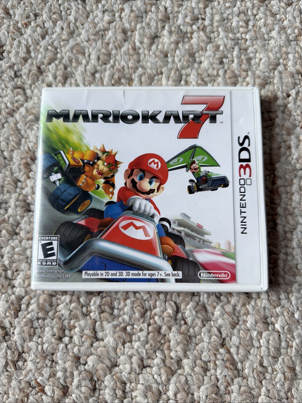 Mario Kart 7 (Nintendo 3DS, 2011) Authentic CIB