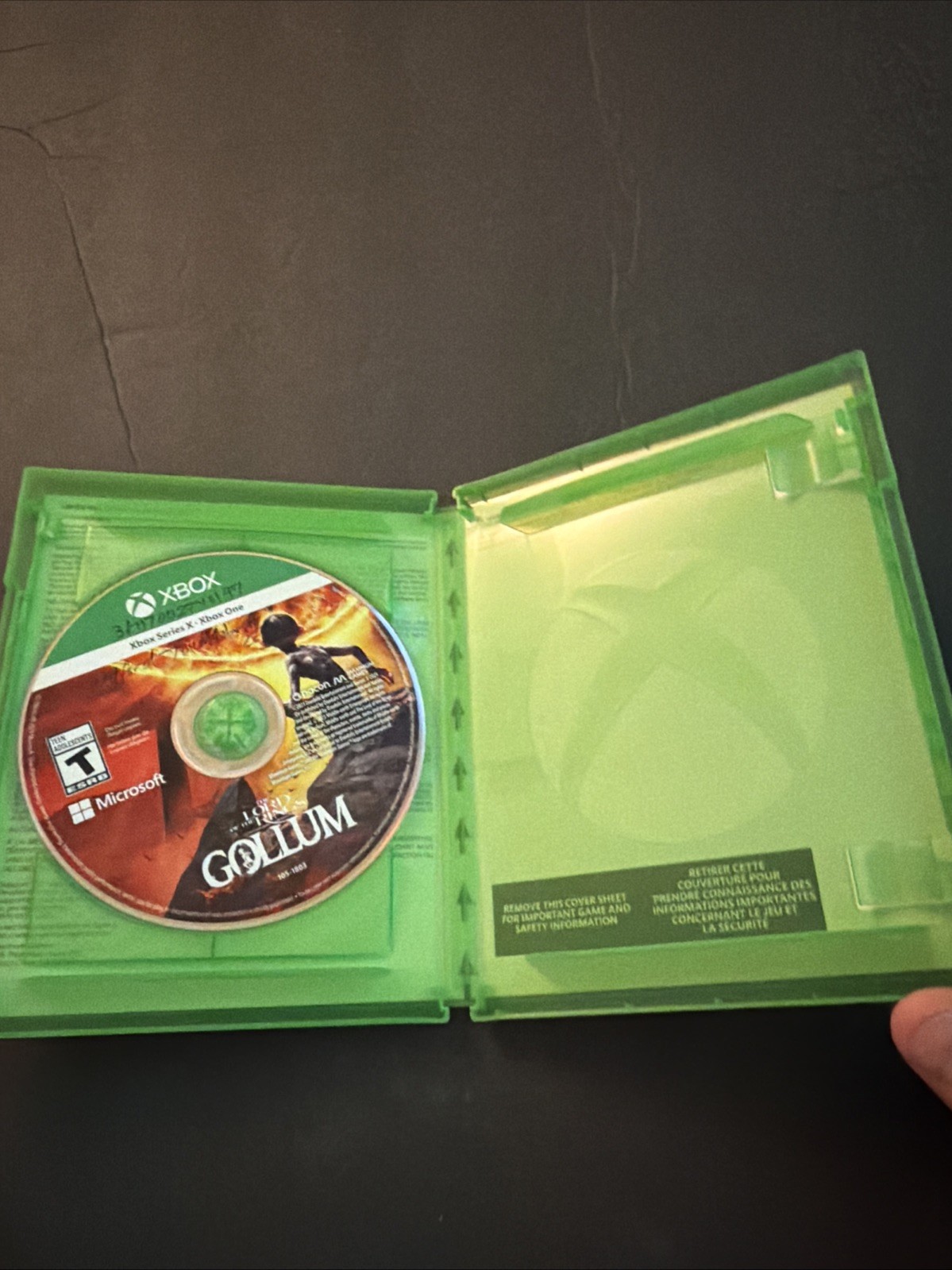 Lord of the Rings: Gollum – Xbox Series X/Xbox One Tested. 250 Library