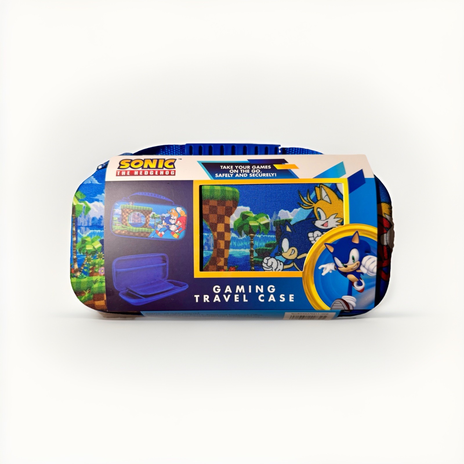Sonic The Hedgehog/Tails/Knuckles Nintendo Switch Video Console Travel Case NEW