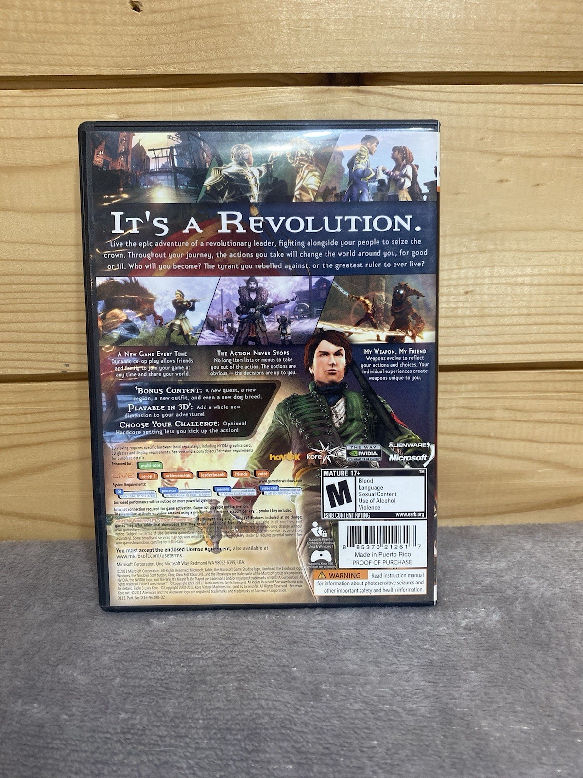 Fable III PC Game For Windows Live 2011 With Inserts
