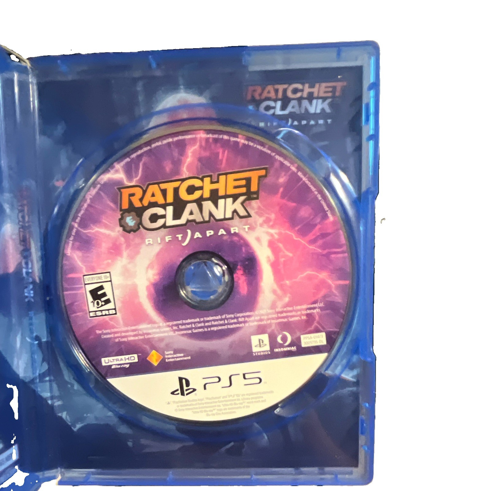 Ratchet & Clank: Rift Apart PS5 (Sony Interactive) E10+ 2021 NTSC-U/C
