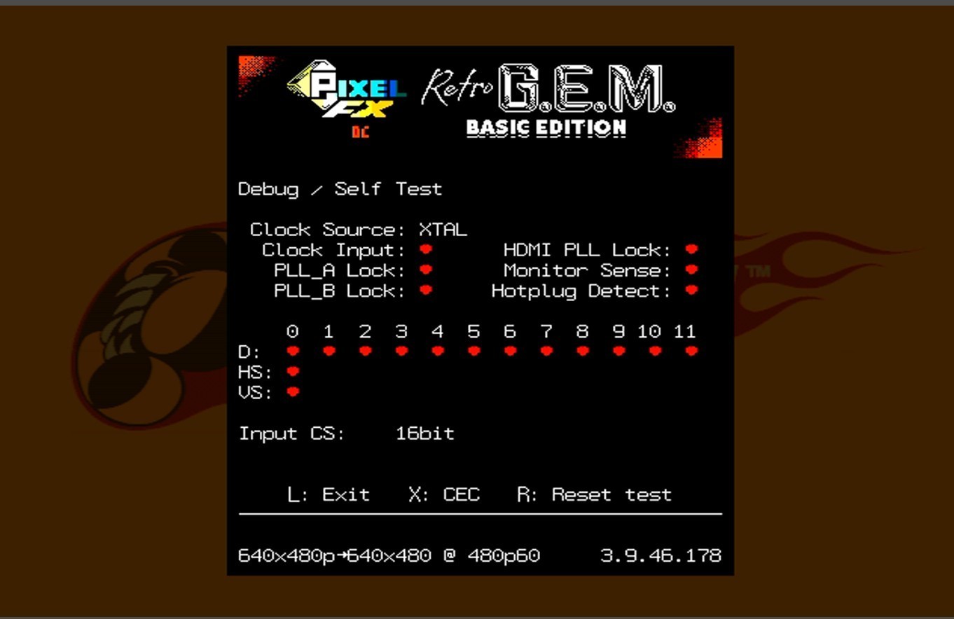 Dreamcast – HDMI (720 or 1440p) – RetroGEM – PixelFx – Customizable!