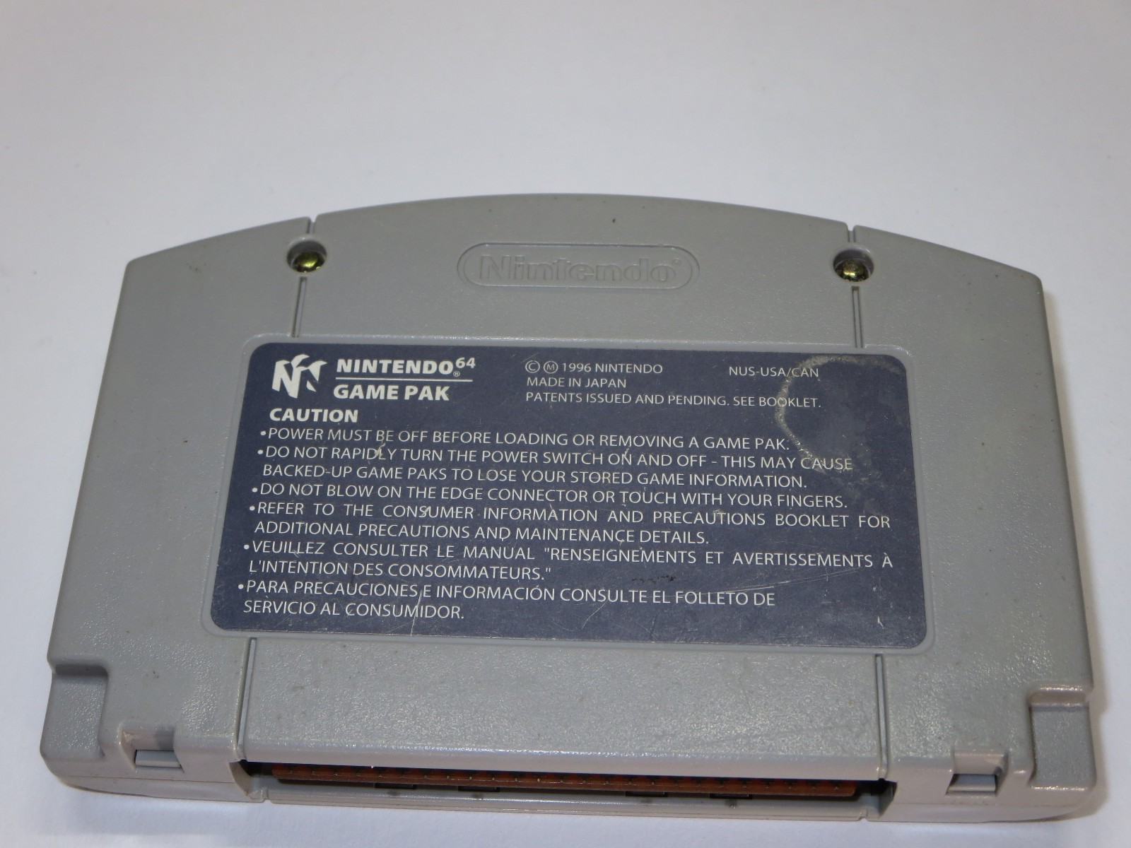 The Powerpuff Girls Chemical X-Traction (Nintendo 64, 1997) N64 Tested & working