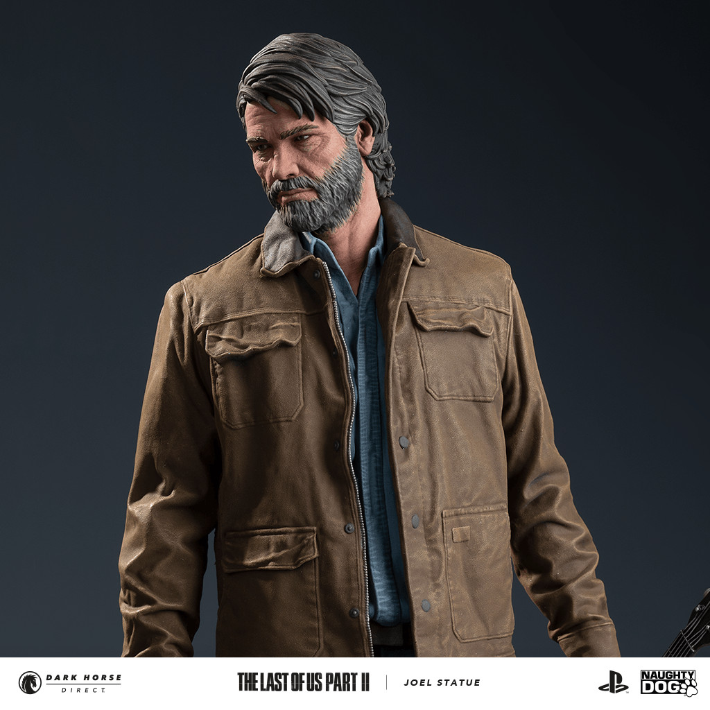 The Last of Us Part II: JOEL Statue 14″ – Dark Horse, LIMITED to 2500, PS5, Abby