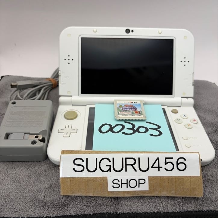 【Excellent5】Nintendo NEW 3DS LL XL Pearl White System Used Game Console From JP