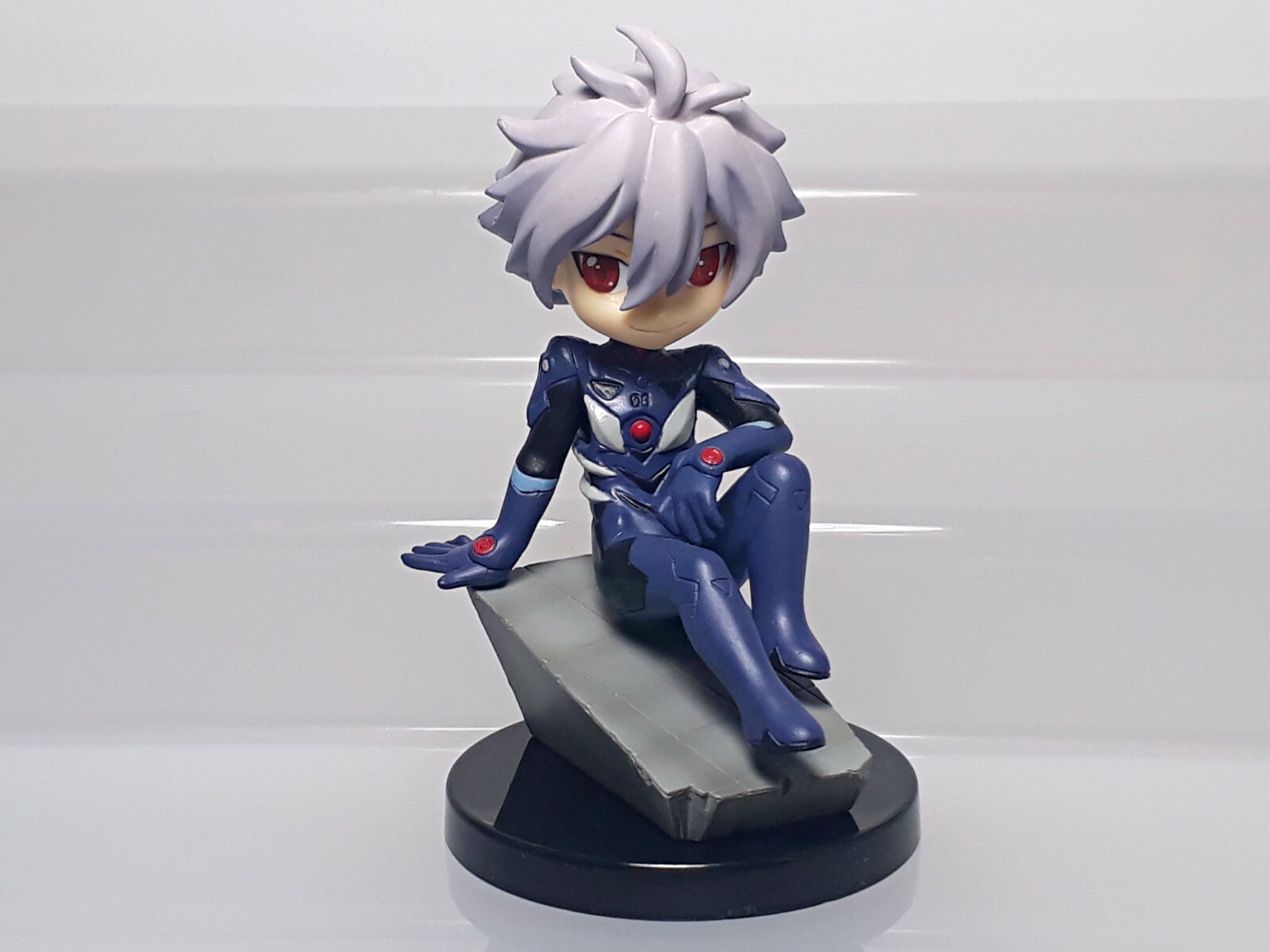 Kaworu Nagisa Evangelion Petit Eva R-style Figure Bandai 2010 Toy Japan 3.2in