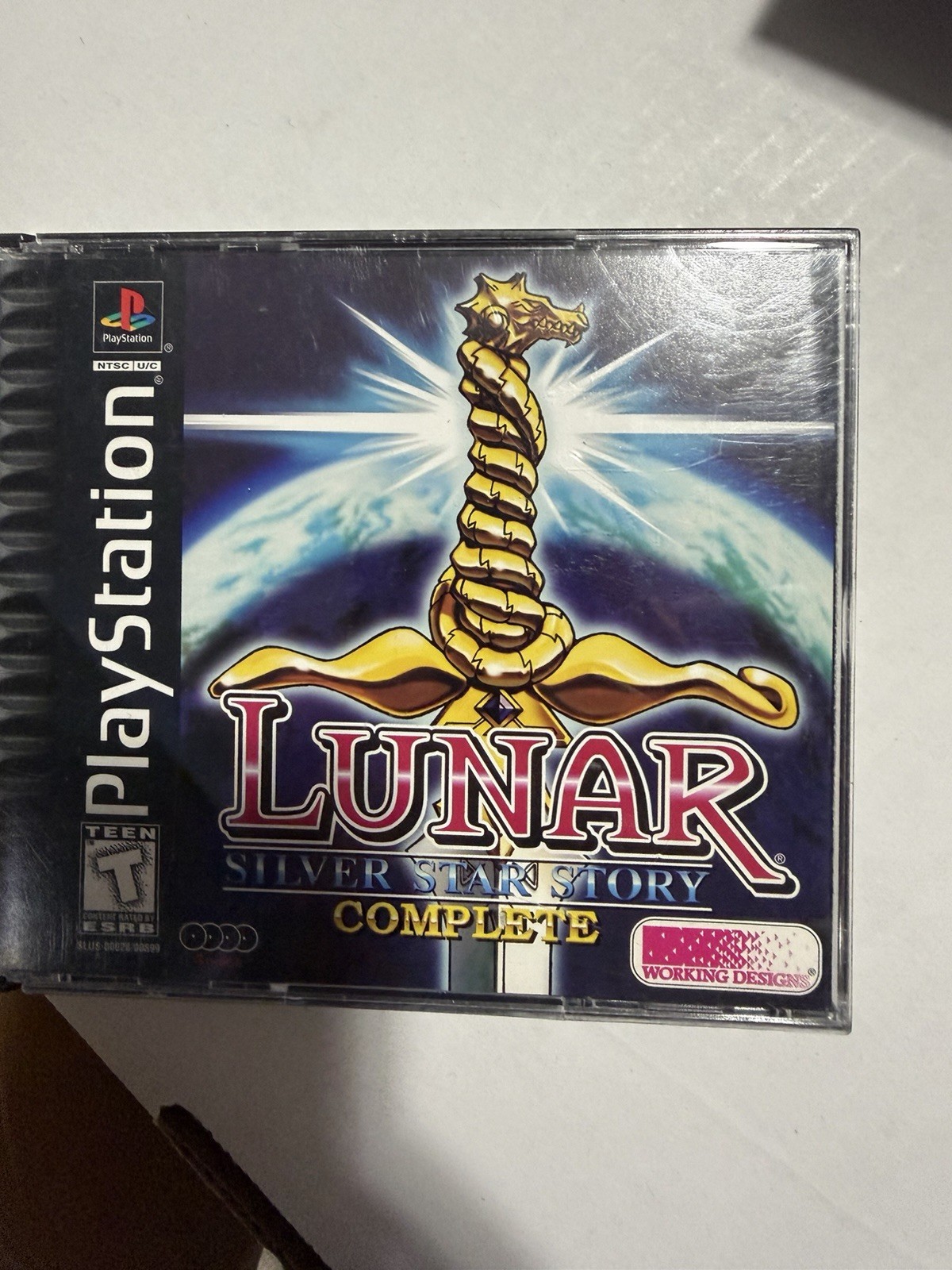 Lunar Silver Star Story Complete Sony PS1 GAME DISCS (NO EXTRAS) NO MANUAL