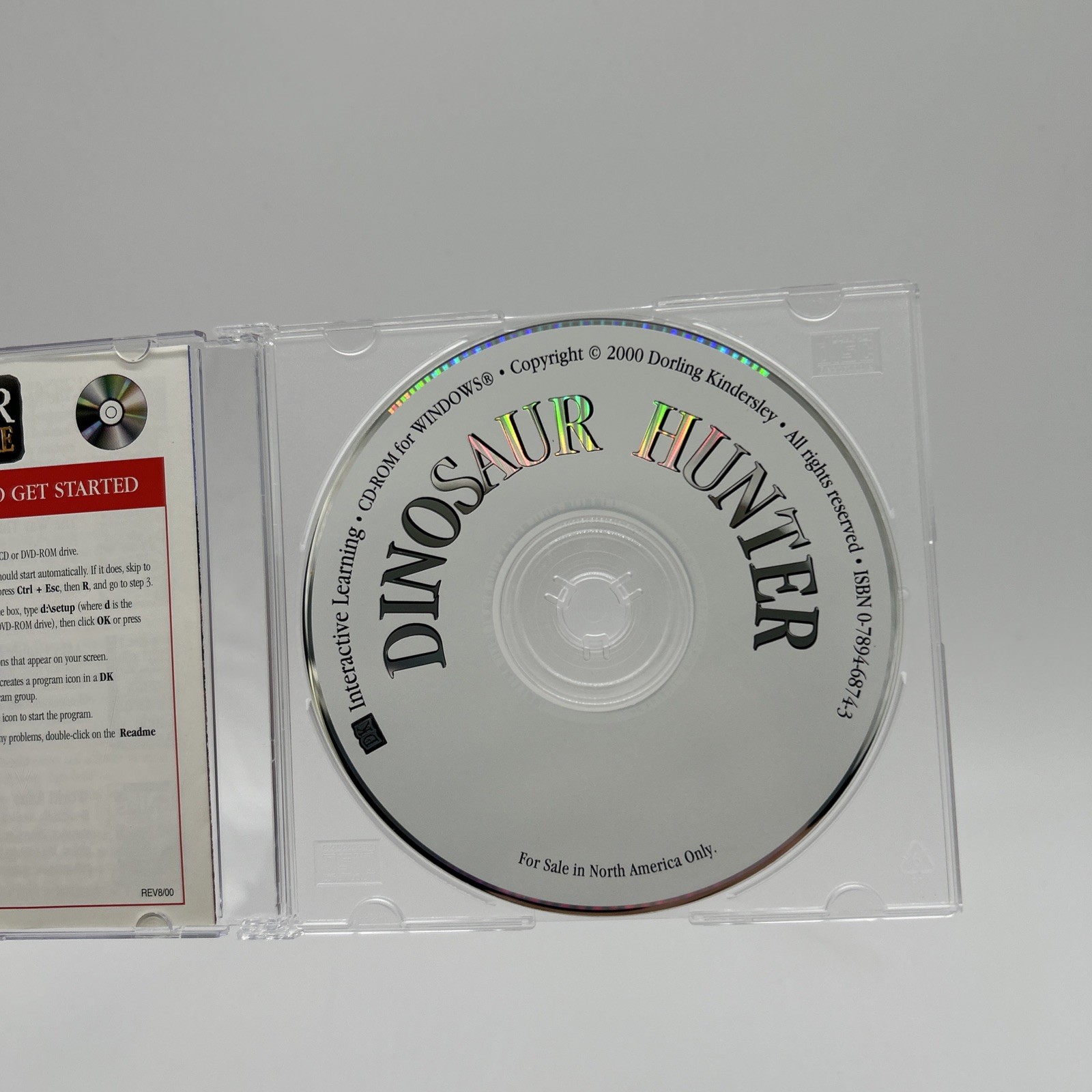 Lot of 7 90’s – Early 2000s Dinosaur Themed PC CD Rom Games