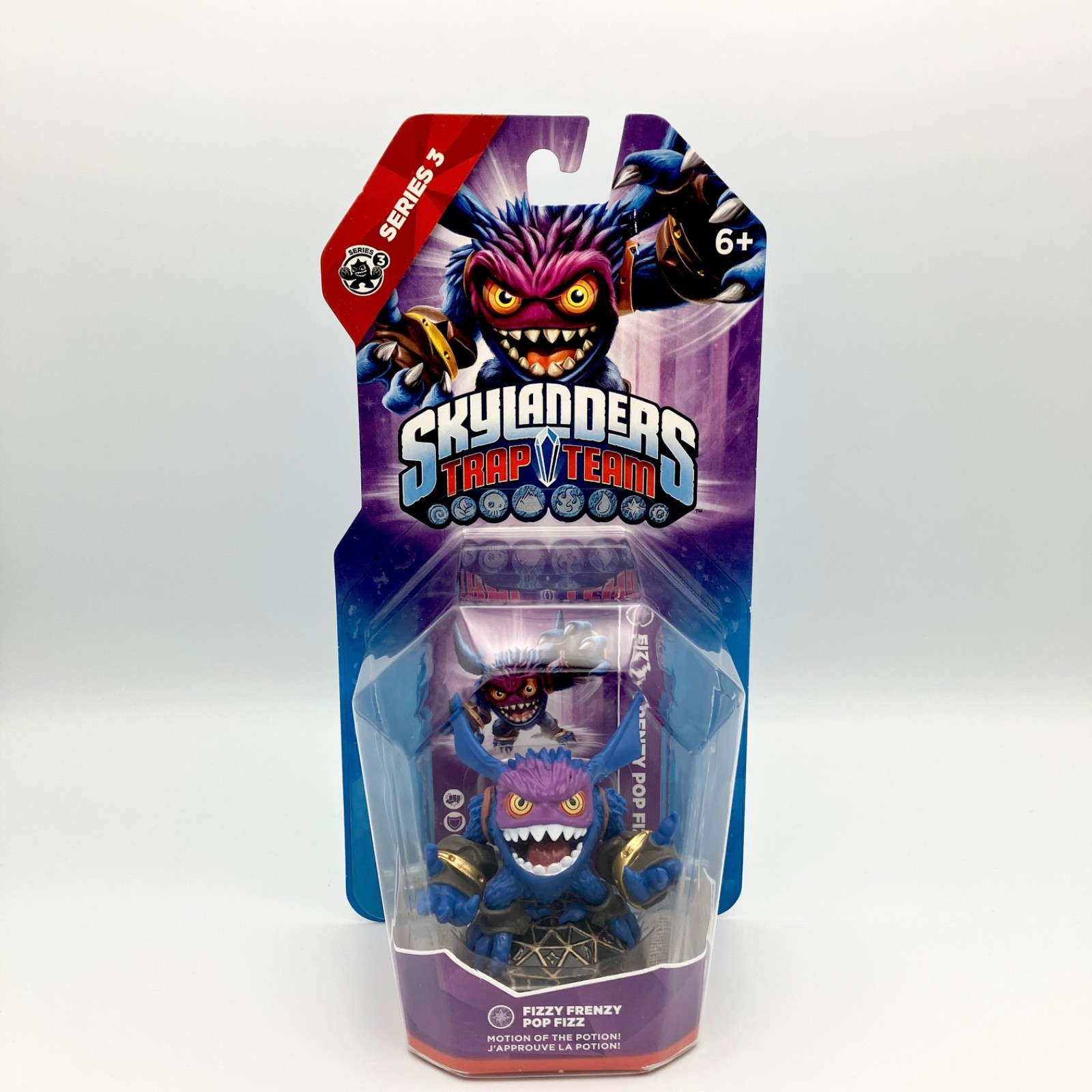 Skylanders Trap Team Fizzy Frenzy Pop Fizz Series 3 Figure NEW SEALED