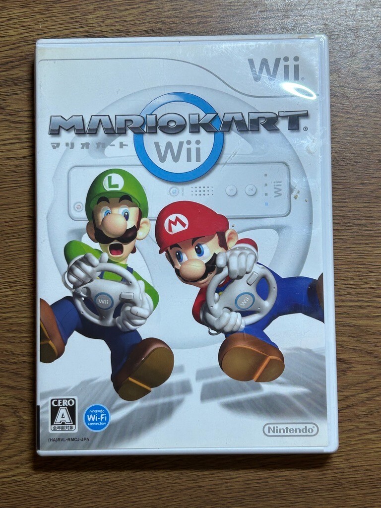 NINTENDO Wii NTSC-J JAPAN MARIOKART WII mario kart wii