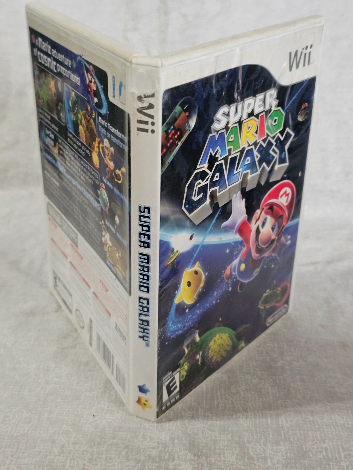 Replacement Super Mario Galaxy Nintendo Wii Case NO GAME OEM Good