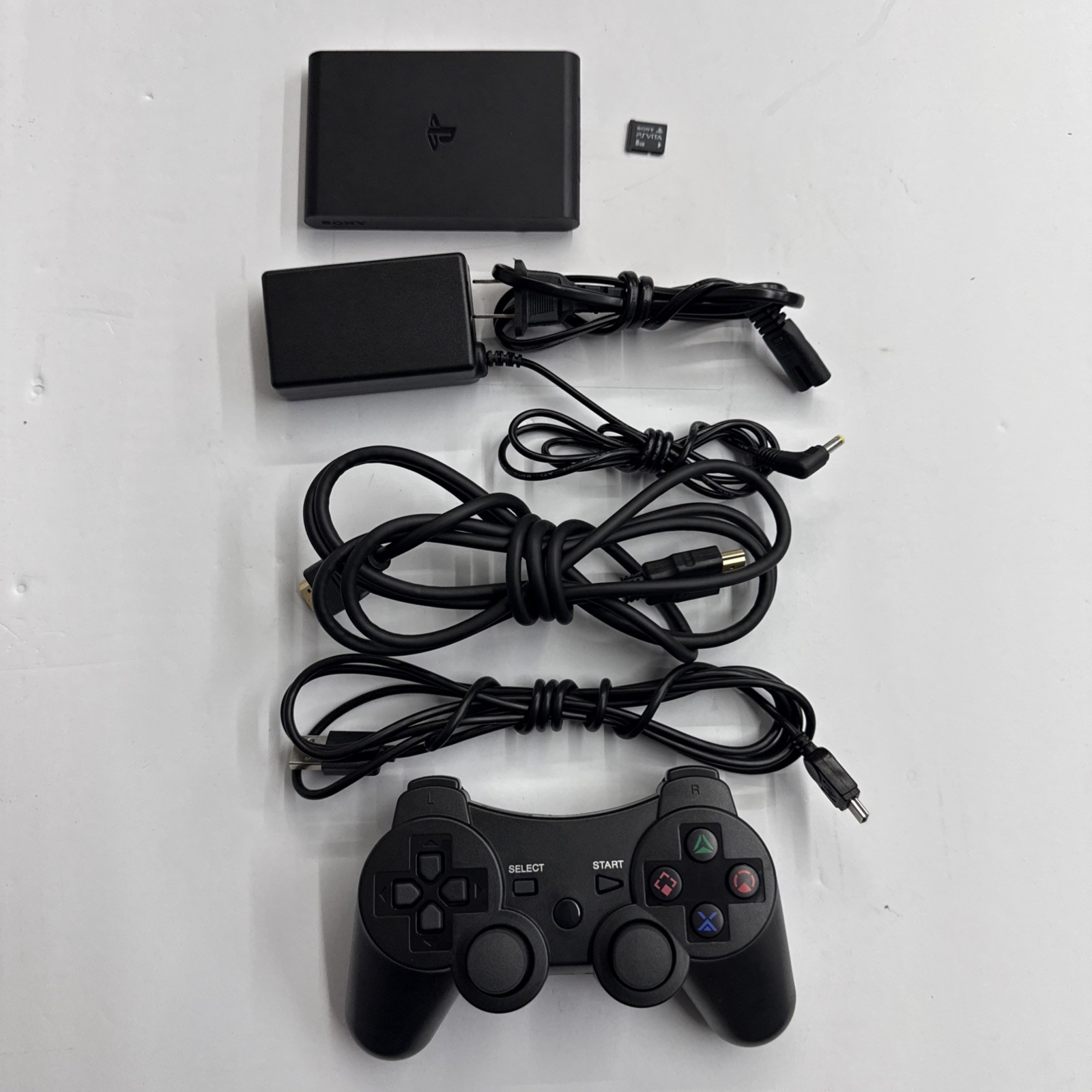 PS Vita – Sony PlayStation TV Black Console W/ 8gb Memory Card Tested 2946
